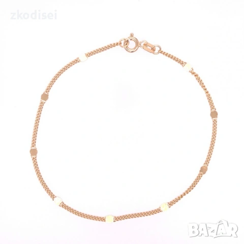 Златна дамска гривна 1,13гр. 18,5см. 14кр. проба:585 модел:37700-4