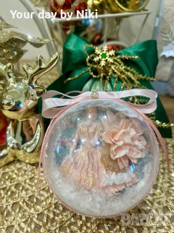 Коледна топка, снимка 2 - Коледни подаръци - 52772504