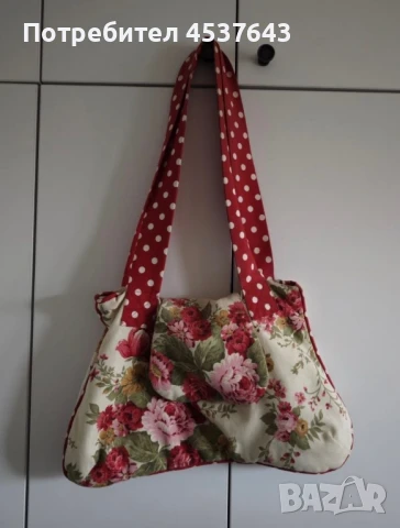 Ръчно шита дамска чанта 