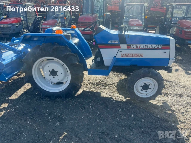 Трактор MITSUBISHI MT2501 4x4, снимка 4 - Селскостопанска техника - 53474961