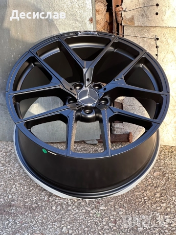 AMG Джанти за Мерцедес Mercedes 18  “ цола 5х112 чисто нови  E S ML Class, снимка 9 - Гуми и джанти - 52003307