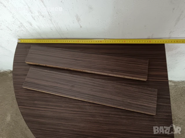 Помощна маса от ПДЧ, цвят венге, снимка 7 - Маси - 50755535