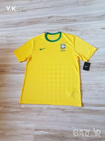 Оригинална мъжка тениска Nike Dri-Fit x Brasil F.C., снимка 2 - Тениски - 40364086