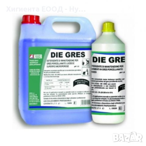 Die Gres – за гранитогрес и микропорести повърхности, снимка 1 - Препарати за почистване - 40030647