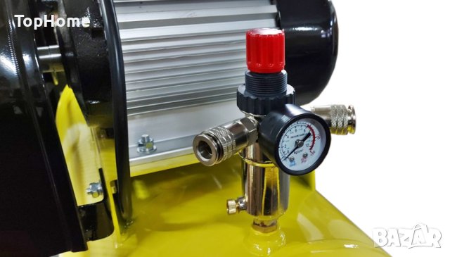 Компресор За Въздух 100 литра С 3 Глави ПОДСИЛЕН Italy Air, снимка 4 - Компресори - 41140333