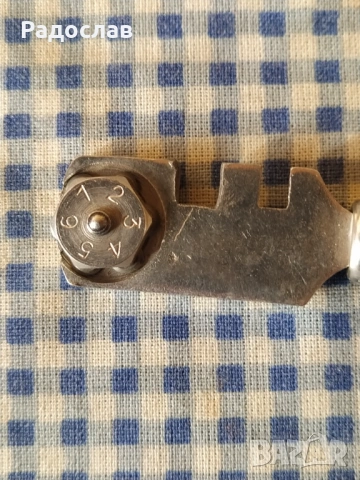 Български стар стъклорез  / елмаз за стъкло, снимка 3 - Диамантени и режещи инструменти - 53827183