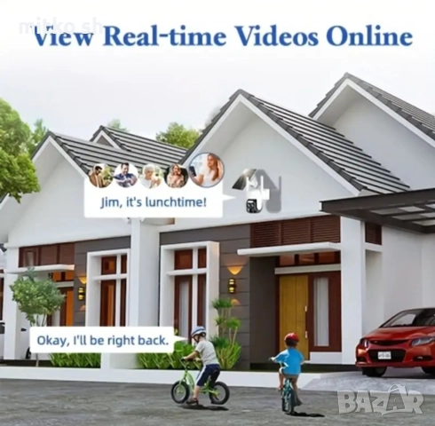 Соларна Камера за видеонаблюдение, снимка 6 - IP камери - 51611245