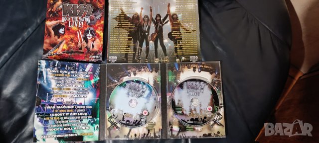 KISS-Rock The Nation 2 DVD, снимка 1 - DVD дискове - 42629681