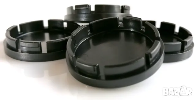 Fiat 55/60мм алуминиеви капачки / тапи за джанти червени хром цвят, снимка 6 - Аксесоари и консумативи - 48652813