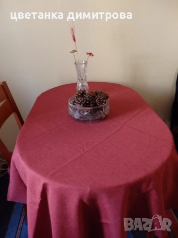 Коледни покривки, карета, коледни подаръчни чорапи, снимка 13 - Покривки за маси - 52637556