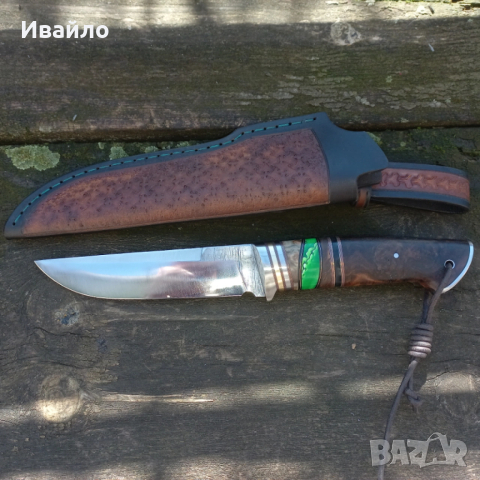 Нож ръчна изработка, снимка 12 - Ножове - 53618302