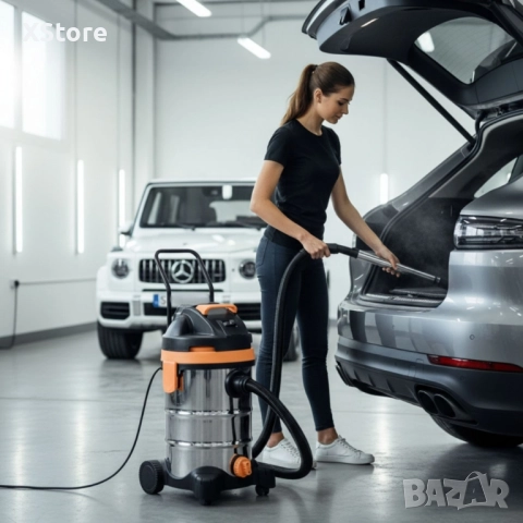 Stark’s IVC30 – Прахосмукачка 3 в 1 за сухо и мокро почистване с обдухване, 1500W и 30L резервоар, снимка 5 - Прахосмукачки - 52446322