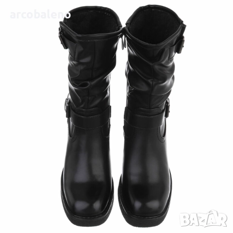 Дамски класически боти до глезена, 2цвята , снимка 5 - Дамски боти - 52486048