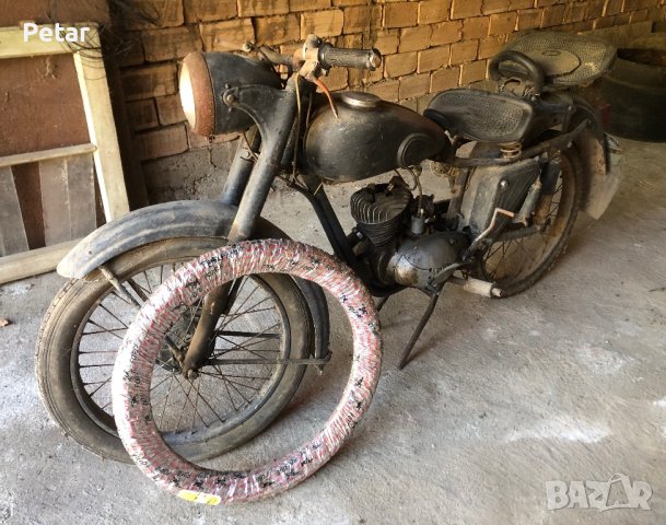 Ретро Мотор Zid Kovrov (Ковровец) К55 125сс 1957 г., снимка 2 - Мотоциклети и мототехника - 41996857