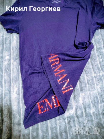 Emporio Armani.Оригинални тениски, снимка 6 - Тениски - 52510005