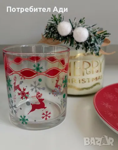 Коледен сет за маса, снимка 2 - Декорация за дома - 48086018