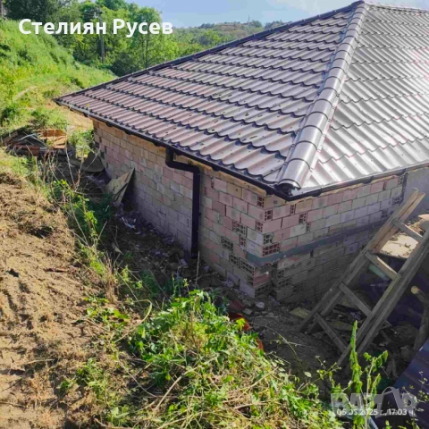 вила / къща с градина / имот / парцел 1500кв.м в с. Ветрен / обл. Силистра - цена 35 000лв или 17 89, снимка 4 - Етаж от къща - 52236966