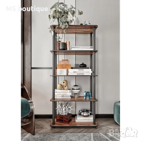 Рафт от МДФ, Woody Fashion, 60x139x30см, крака от дърво, 1 брой