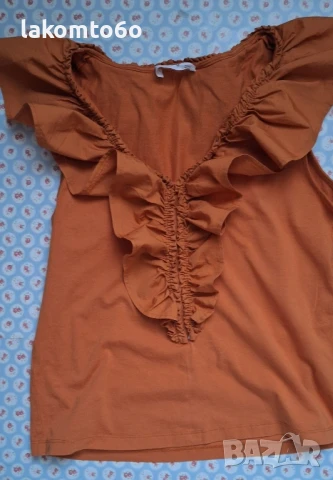 Лот от два топа Mango  и H&M. Размер S, снимка 2 - Корсети, бюстиета, топове - 50984580