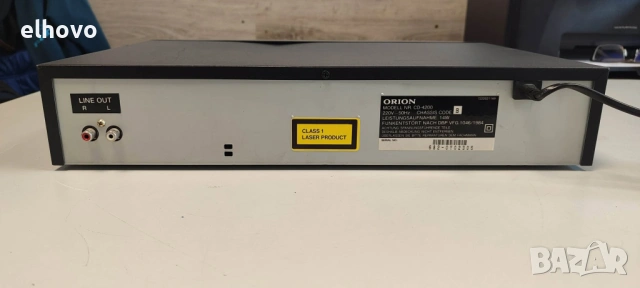 CD player Orion CD-4200, снимка 6 - Ресийвъри, усилватели, смесителни пултове - 53426258