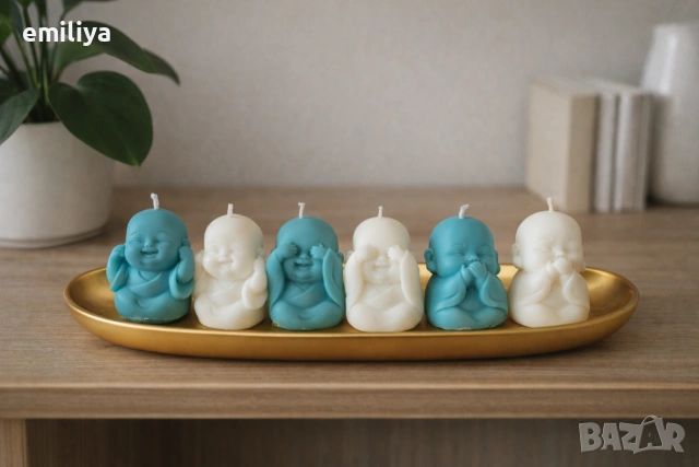 Ароматни свещи ръчно изработени, подарък за всеки повод, снимка 6 - Други - 53709595