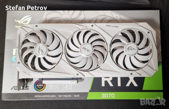 Продавам Nvidia RTX 3070 - EVGA,Asus,Founders Edition