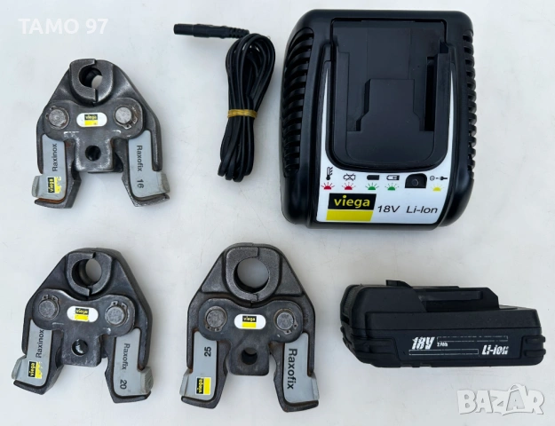 Viega Pressgun Picco 2-FL - Акумулаторна радиална преса за фитинги 16-20-25, снимка 9 - Други инструменти - 53565878