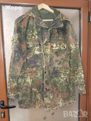 Камуфлажна шуба яке с качулка Германия БУНДЕСФЕР