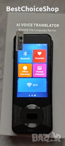 преводач AI W10, 137+ езика, 11 офлайн, 3'' сензорен екран, снимка 11 - Друга електроника - 53261380