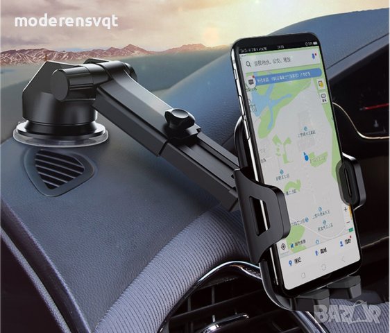 Стойка за телефон с дълго рамо въртяща се на 360°, снимка 4 - Аксесоари и консумативи - 41739535