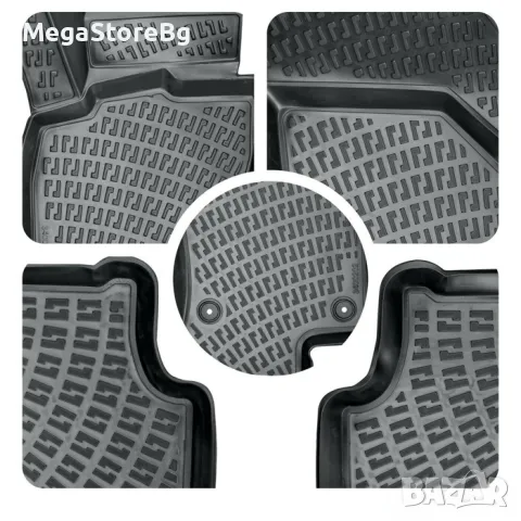 Гумени стелки RizLine за Nissan Qashqai 2006-2013, снимка 2 - Аксесоари и консумативи - 47608877