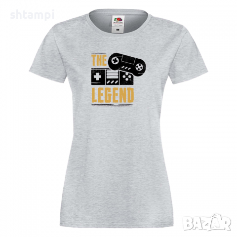 Дамска тениска The Legend, снимка 4 - Тениски - 36192929