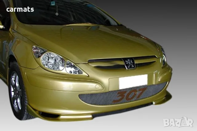 Маска за фарове за Peugeot 307 (2001-2007) - EU - Черен