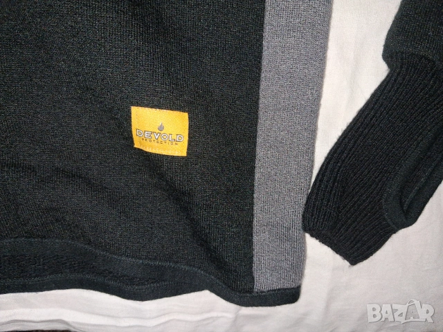 2 броя-Devold Kvitegga Merino 230 Shirt Man Woods и Devold Protection(L) мъжка двулицева термо блуза, снимка 13 - Спортни дрехи, екипи - 53485606