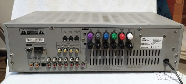 Оригинален 6 канален Ресивър DK AV-R500 - Произведен в Германия - receiver amplifier усилвател, снимка 2 - Ресийвъри, усилватели, смесителни пултове - 53077089