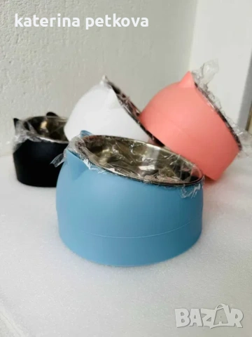 Купичка за храна за котки - различни цветове, снимка 4 - За котки - 53744390