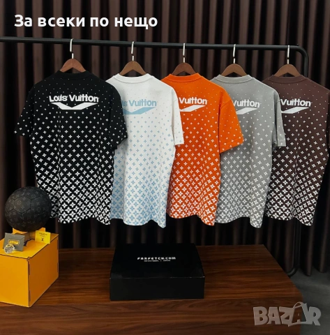 Louis Vuitton Мъжка Тениска👕Мъжка Блуза С Къс Ръкав - Различни Цветове Код Mens P.142