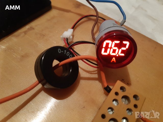 Амперметър 0-100А., снимка 3 - Други машини и части - 38999453