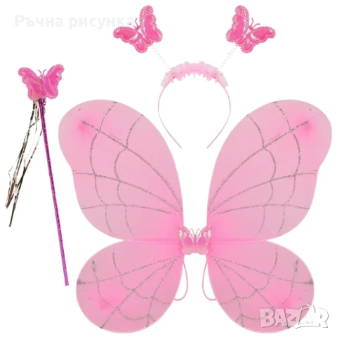 Парти комплект "Калинка",мишка ,пчеличка ,зайче,бръмбарче,пеперуда, снимка 3 - Декорация за дома - 36671620