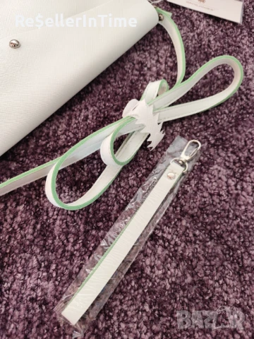 Нова чанта/ клъч David Jones  в бяло , снимка 3 - Чанти - 50749449