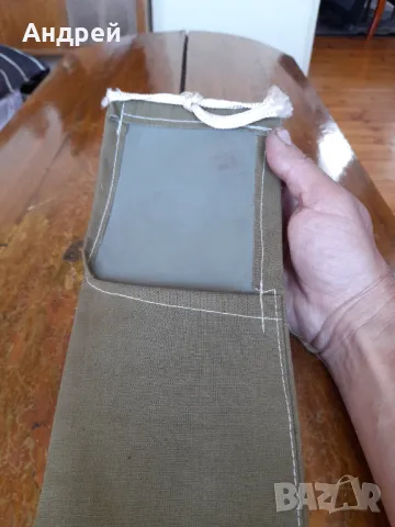 Стар брезентов калъф #4, снимка 4 - Други ценни предмети - 50259013