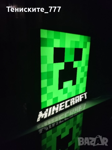 3д Maincraft лампа , снимка 5 - Настолни лампи - 51738645