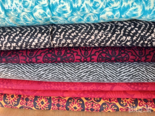 Бархет, платове 