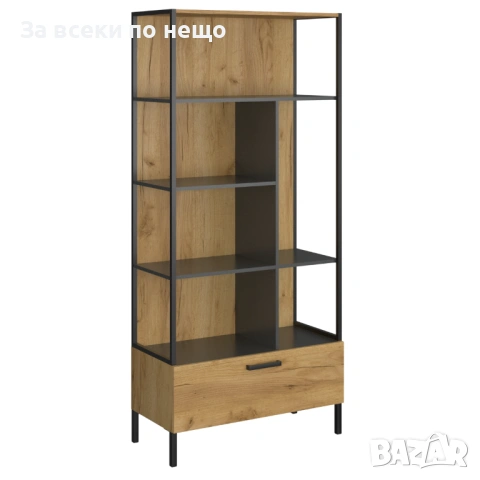 Етажерка SANTES 1S златен дъб крафт/антрацит Код P1939