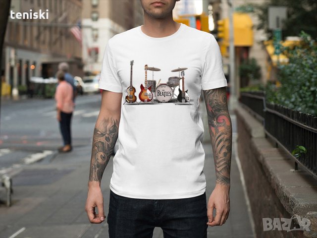 Тениски The Beatles 5 модела,всички размери, снимка 4 - Тениски - 34588672