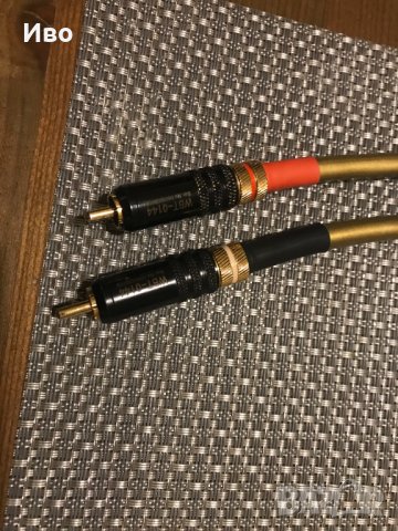 аудио кабел kco-is2-KaCsa OCC monocristal copper muiti standed cоnductor interconnect cable, снимка 2 - Аудиосистеми - 35707373