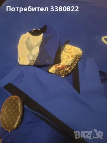 Дамски лот размер м в синьо