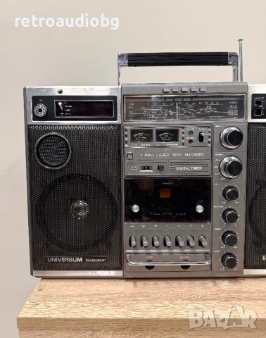 🔊Ретро масивен радиокасетофон Boombox Universum Senator 8800 - (SANYO)🔊, снимка 2 - Радиокасетофони, транзистори - 53802549