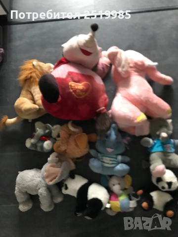 Човал с ГОЛЕМИ плюшени играчки