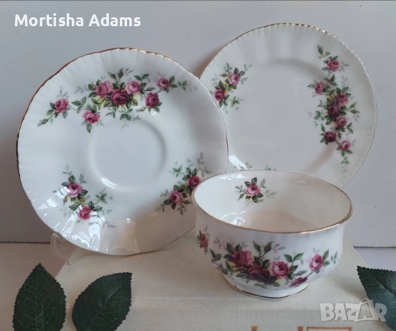 Английски комплект- костен порцелан 